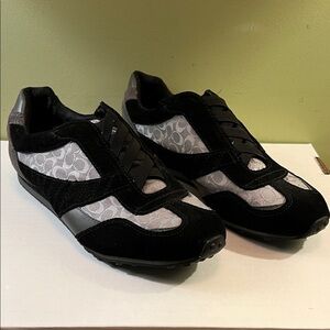 Coach Black and Gray Rafella Sneaker
